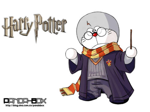 doraemon - harry potter