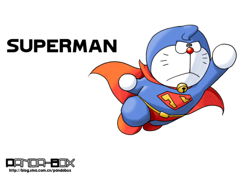 doraemon - superman