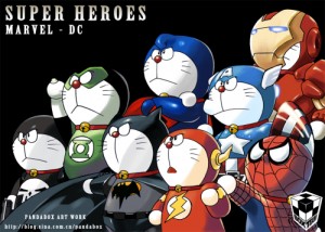 doraemon - super heroes